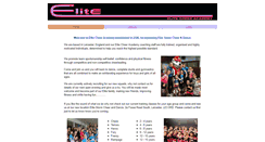 Desktop Screenshot of elitecheeracademy.com